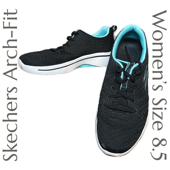 Skechers Women's Go Walk Arch Fit Unify Sneaker - Size 8.5 - Picture 1 of 7
